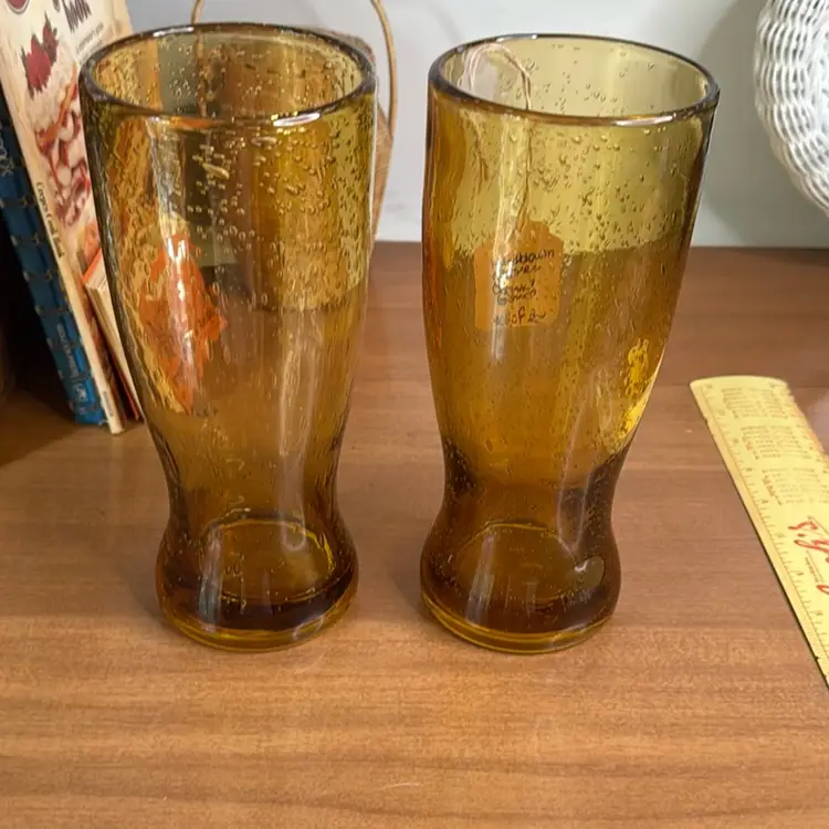 Hand blown Drinking Glasses