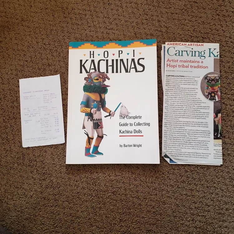 Hopi Kachinas The Complete Guide To Collecting Kachina Dolls by Barton Wright