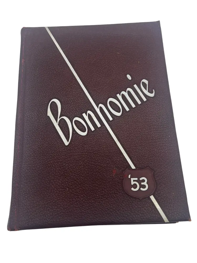 1953 Furman University Bonhomie Yearbook – Frank Selvy Junior Year Greenville SC