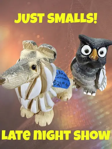 We are away, but will still have a nice late night small decor show! Come in!