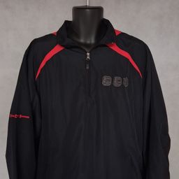 Port Authority 1/4 Zip Pullover Jacket Large Kansas City Southern Lines Railroad