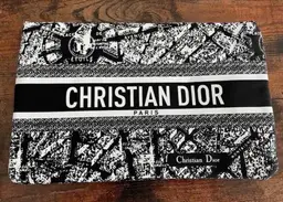 NEW – Christian Dior GWP Beauty Cosmetic Pouch | Black & White|W/Box