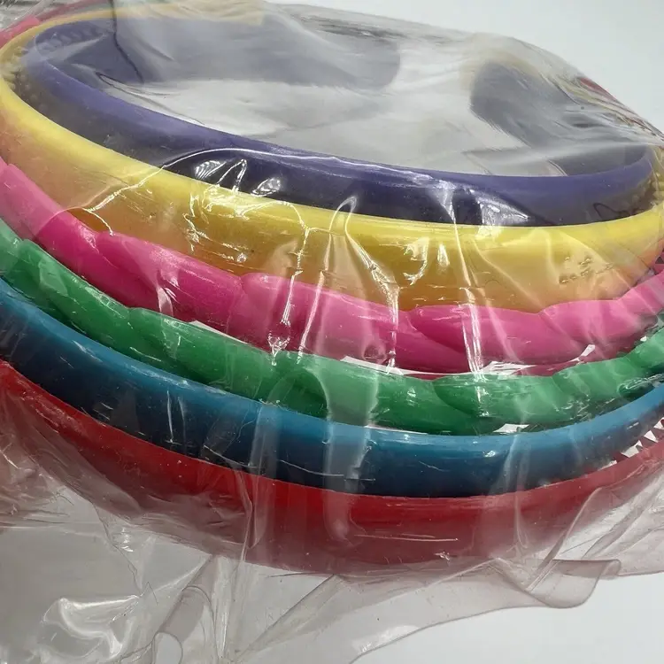 Pack 6 Vintage NOS Color Mates Headbands Hair Bands 80s 90s Props Costumes