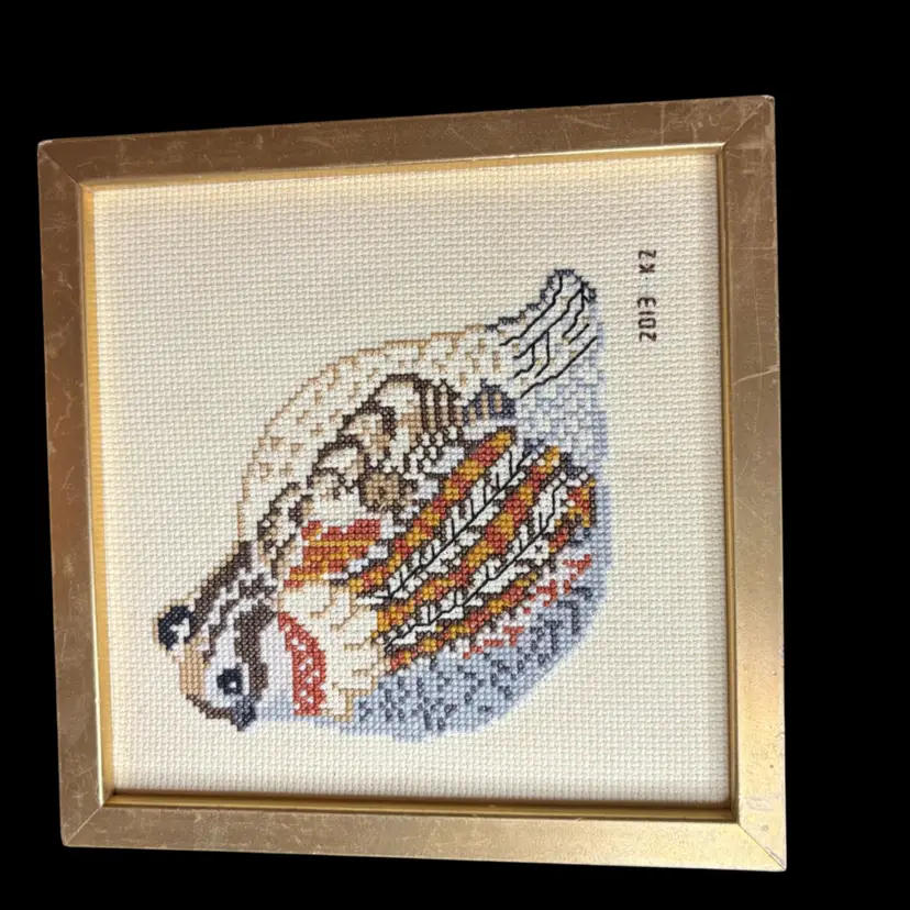 21 California Quail Cross Stitch