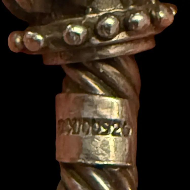 A Sterling Silver Taxco .926 Adjustable Cuff Bracelet 3” Opening 50 Grams