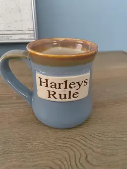 Harley’s Rule Large Coffee Mug Made In The USA