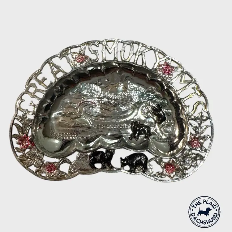 Vintage Great Smoky Mountains Trinket Dish