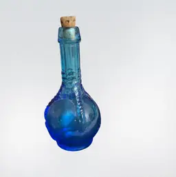 Tiny Ball & Claw Blue Bottle