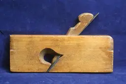 Wooden Rabbet Plane – Skewed 1” Iron – P. BROOKS E. HARTFORD