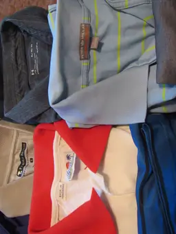 Lot 14 Short Sleeve Polo & Button Shirts Nike Adidas Peter Millar Etc