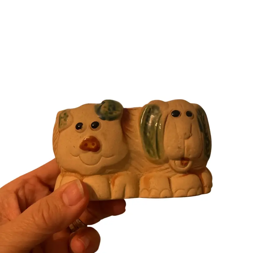 #1.  Doggy Planter-