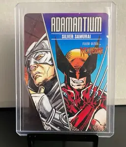 Silver Samurai 2023 Fleer Ultra Marvel Wolverine - Adamantium