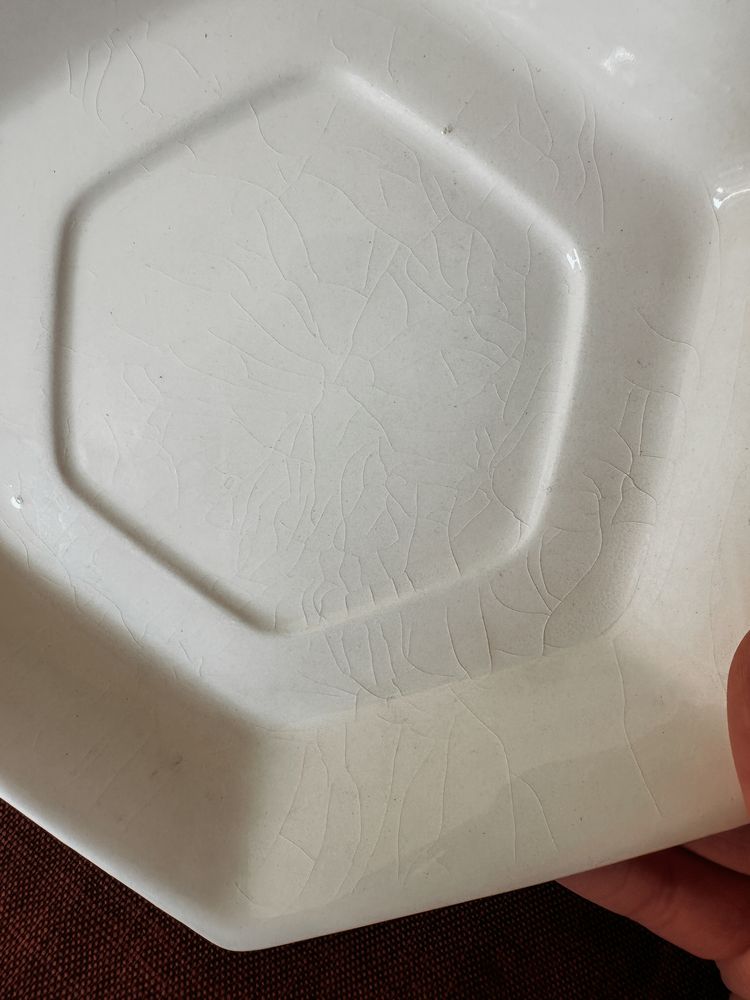 Vintage Cermamic Pedestal Dish