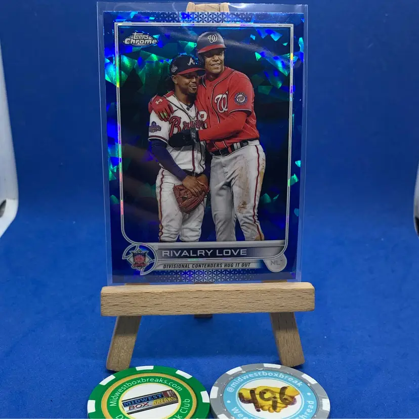 Juan Soto/Ozzie Albies 2022 Topps Sapphire Update Atlanta Braves