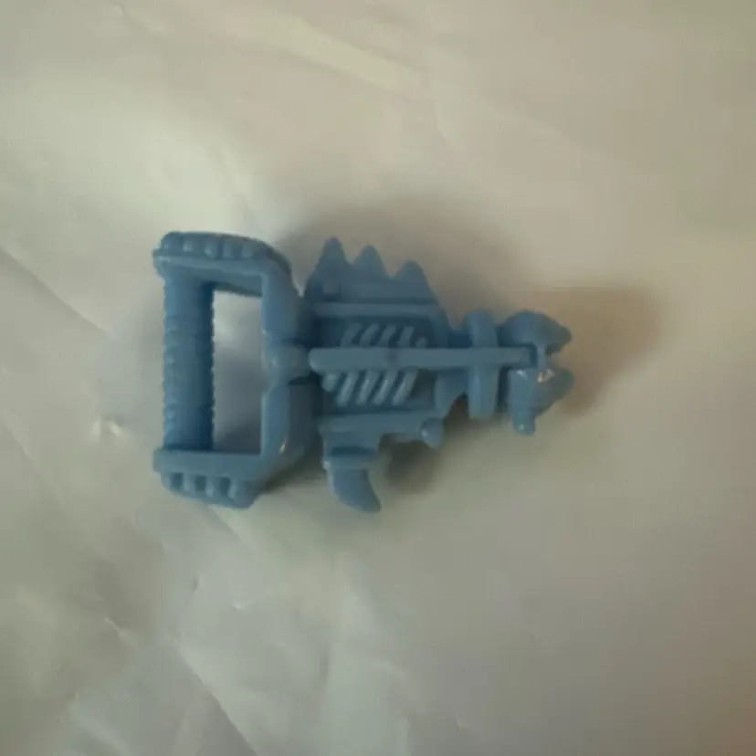 TMNT Triceraton 1990 Gun Weapon Blue Laser Teenage Mutant Ninja Turtles Original