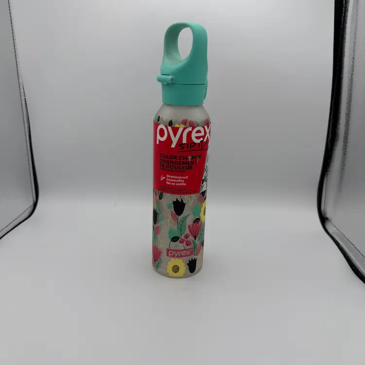 Pyrex Glass Water Bottle