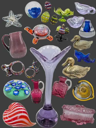 Shelf Shop! Pottery, glass, figurines, primitive, Cottagecore/Grannycore, and more!