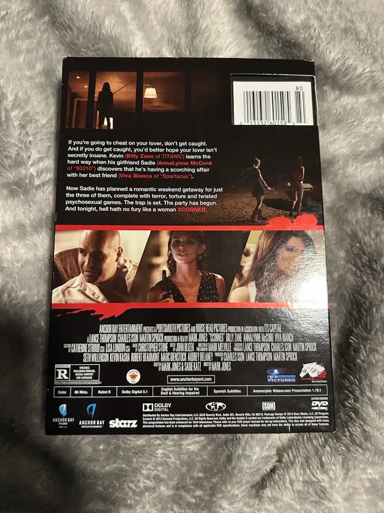 Scorned Movie DVD