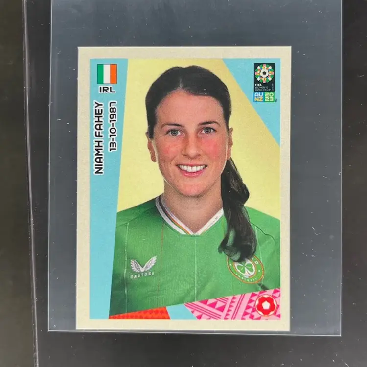 Niamh Fahey 2023 Panini Women’s World Cup Sticker Ireland Soccer Card