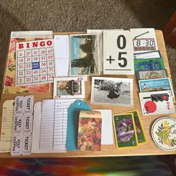 *Junk Journal • Vintage/Antique/New 24 Pc Ephemera Pack LOT F