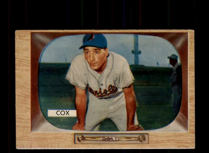 1955 Bowman #56 Billy Cox - (pk-tl3) - Baltimore Orioles