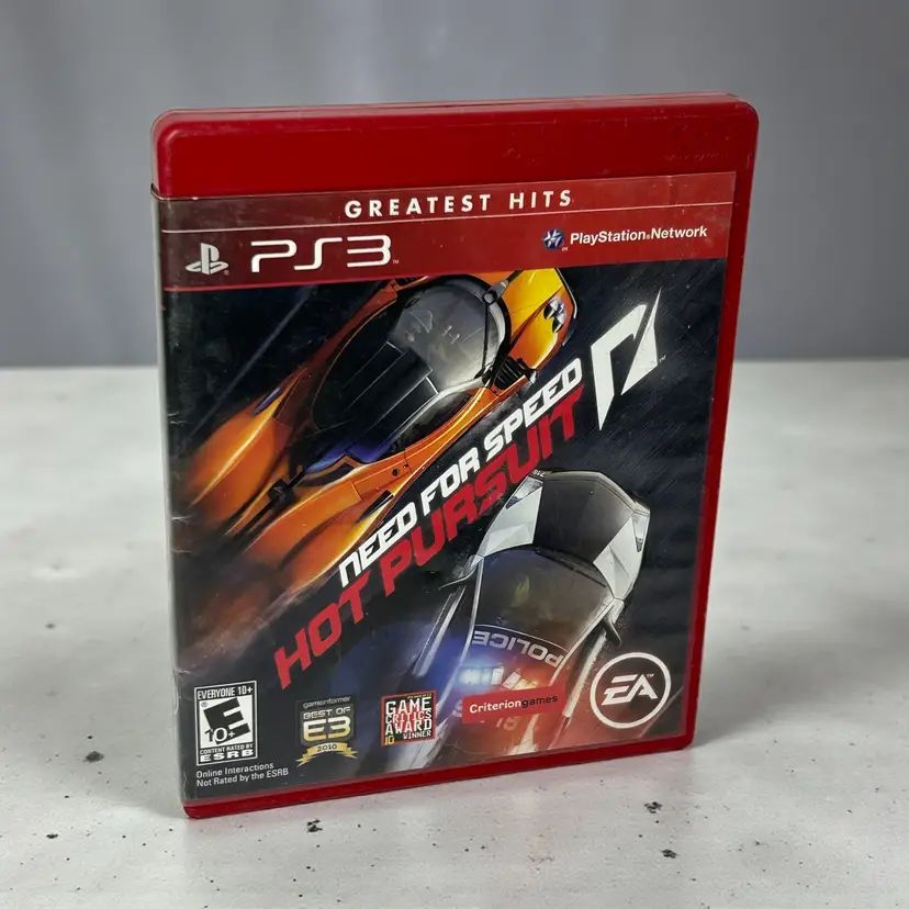 Sony PlayStation 3 PS3 Need for Speed Hot Pursuit Greatest Hits CIB