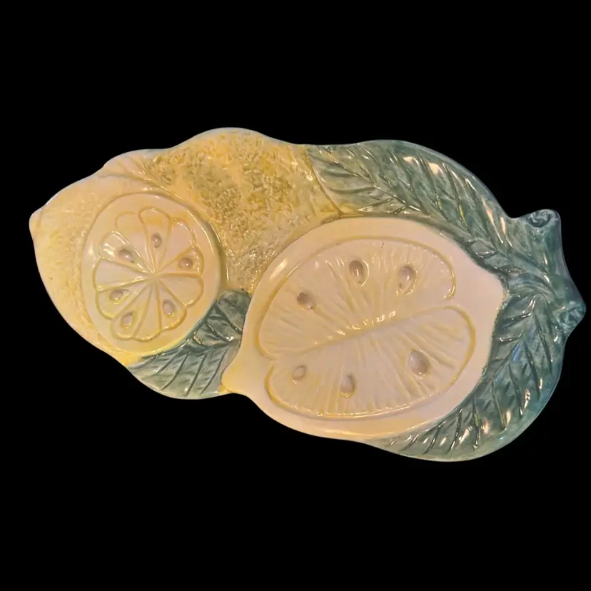 Lemon Dish/Wall Hanging - Made In Italy