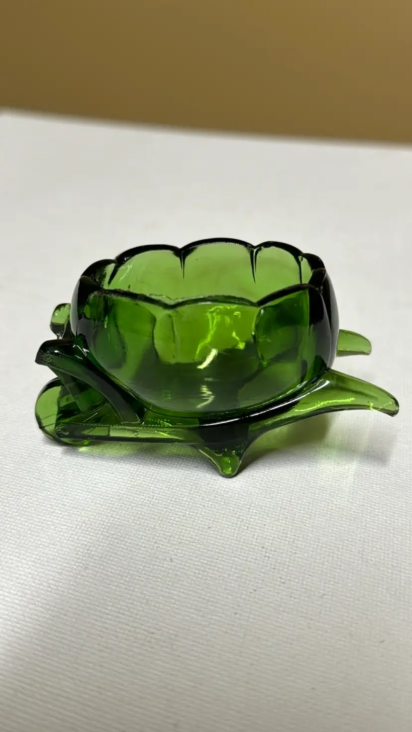 GREENTOWN GLASS WHEELBARROW OPEN SALT,CELLAR, DIP