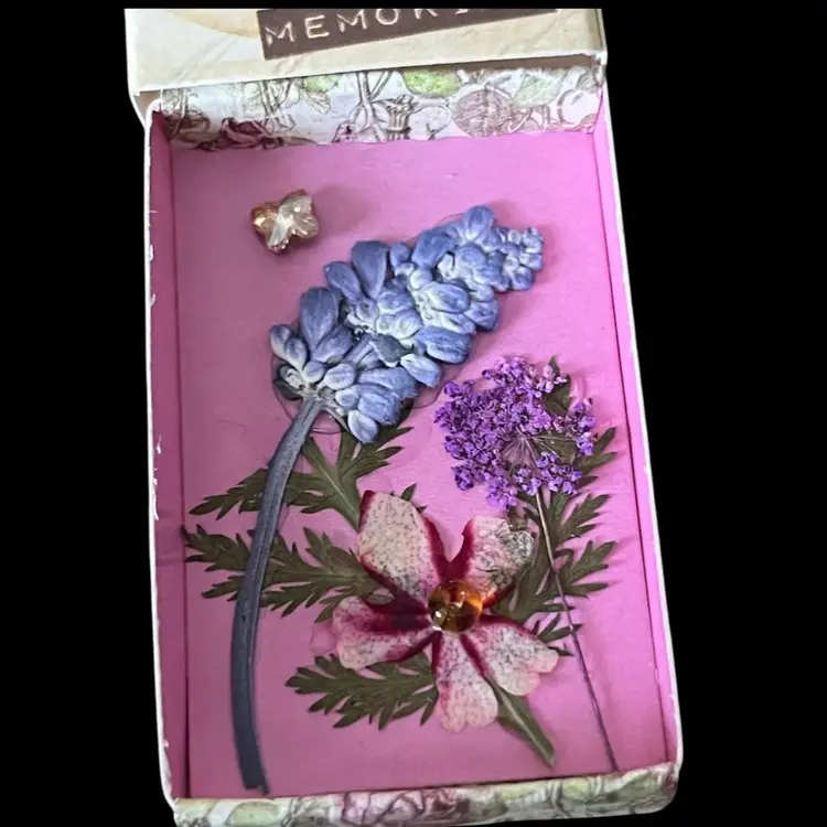 Secret Garden Matchbox Art