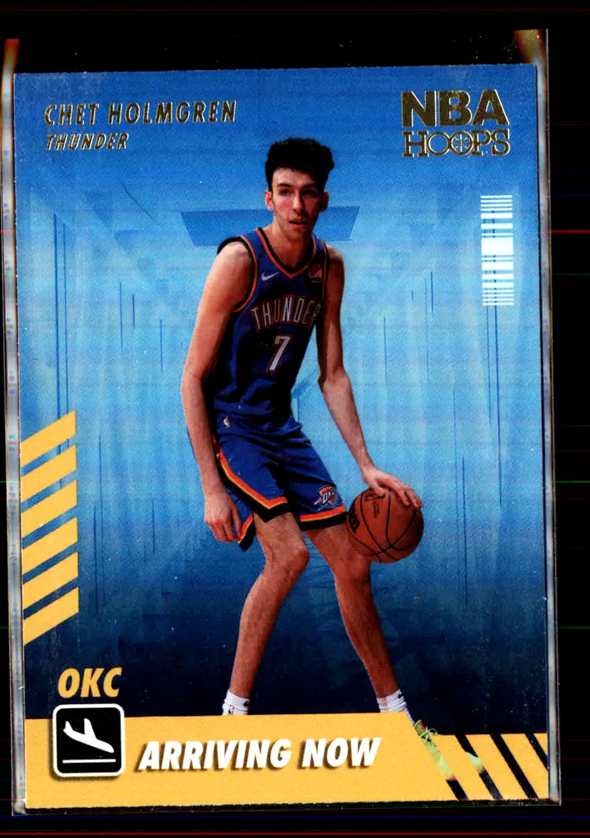 Chet Holmgren 2022-23 Panini Hoops Holo Arriving Now #2 - (2) - Oklahoma City Thunder