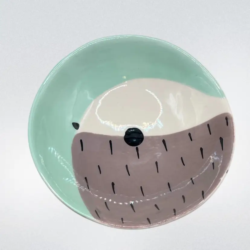 Anthropologie Peeking Bird Trinket Dish 4.5”