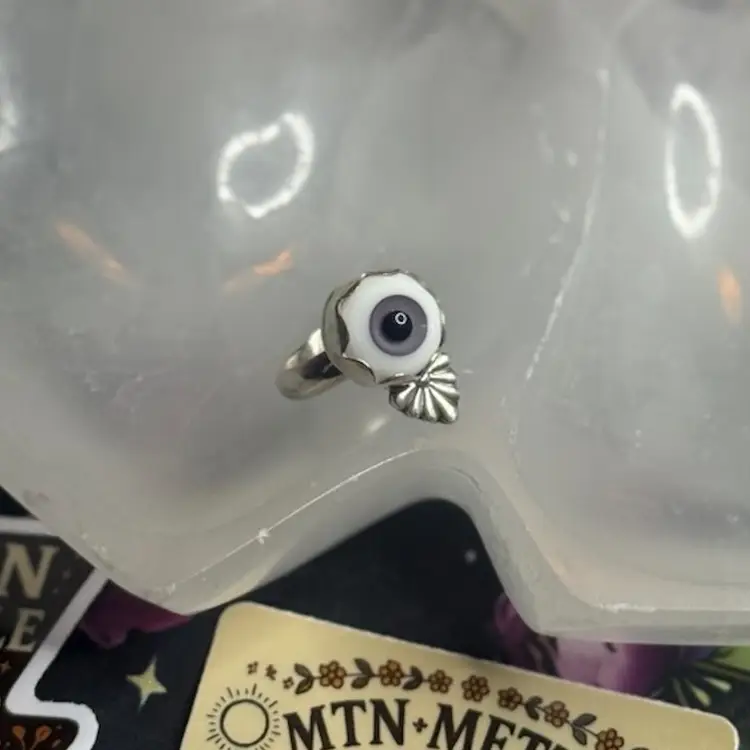 Lavender Eyeball Ring