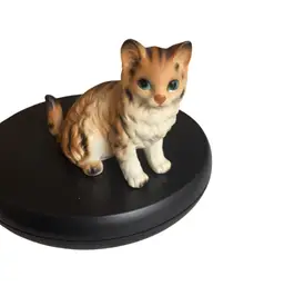 Ceramic Orange Tabby Cat
