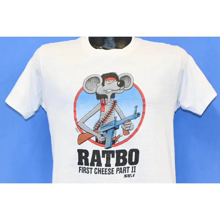Ratbo First Cheese Part II Movie Spoof Vintage t-shirt Small