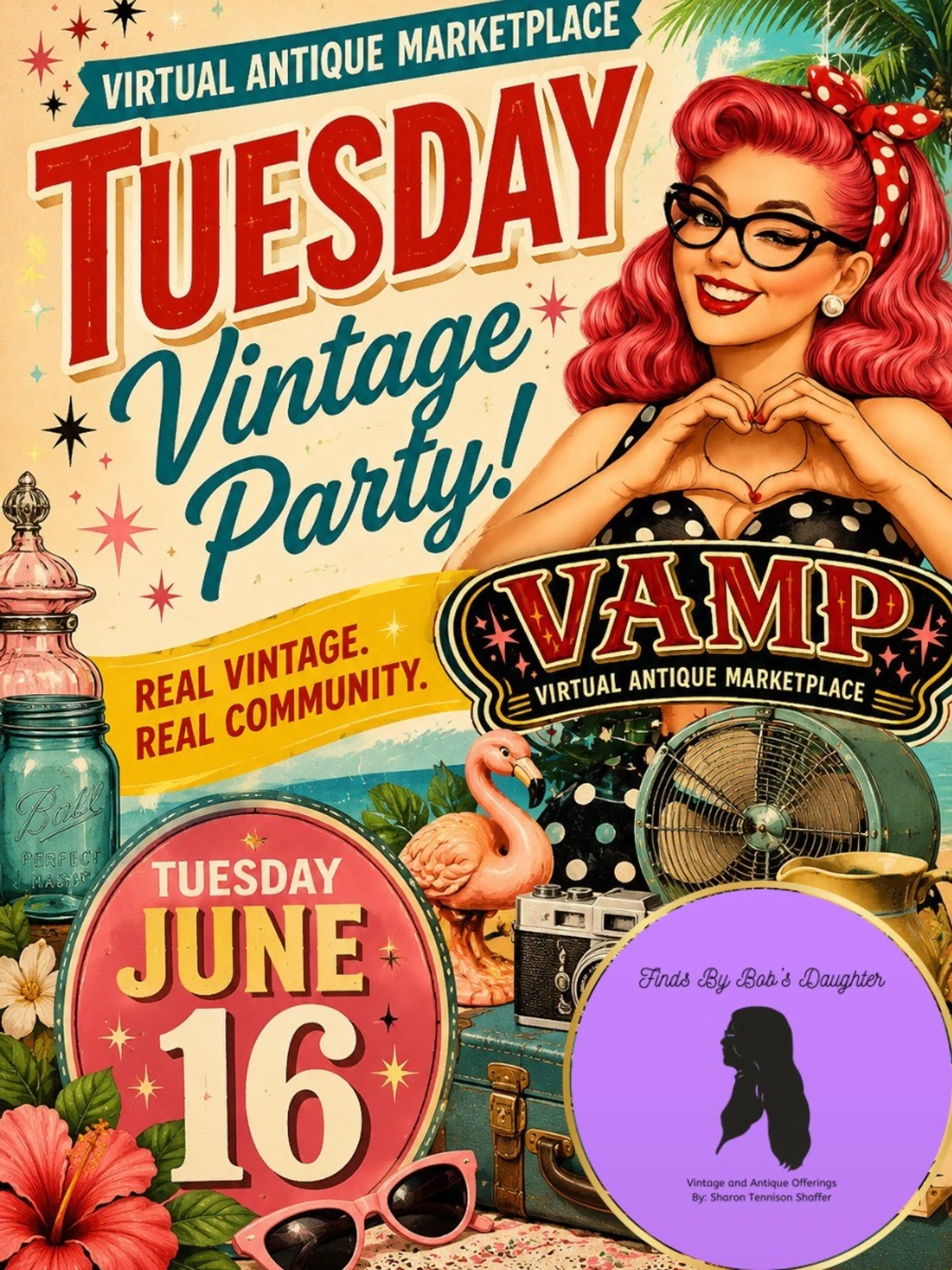 Vintage Party Finds By Bob’s Daughter Style