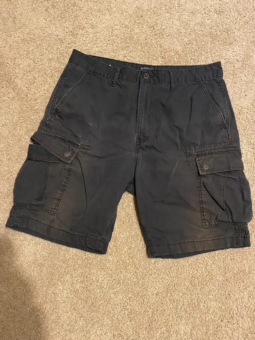 Levi's Men's Size 34 Waist Black Cargo Shorts