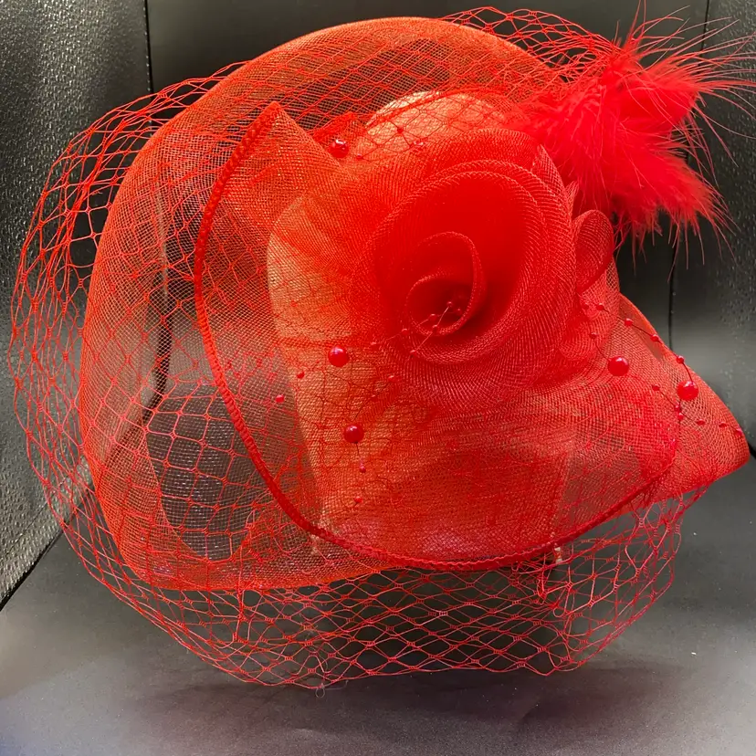 Derby Hat Red Run For The Roses