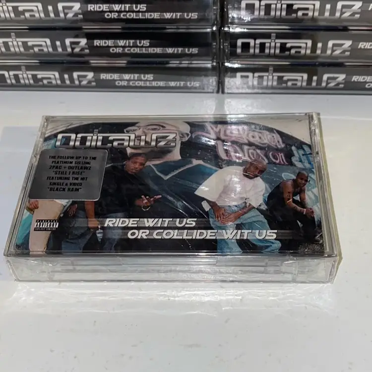 Lot Of 30 SEALED Cassette Tapes, Outlawz, Ride Wit Us Or Collide Wit Us.