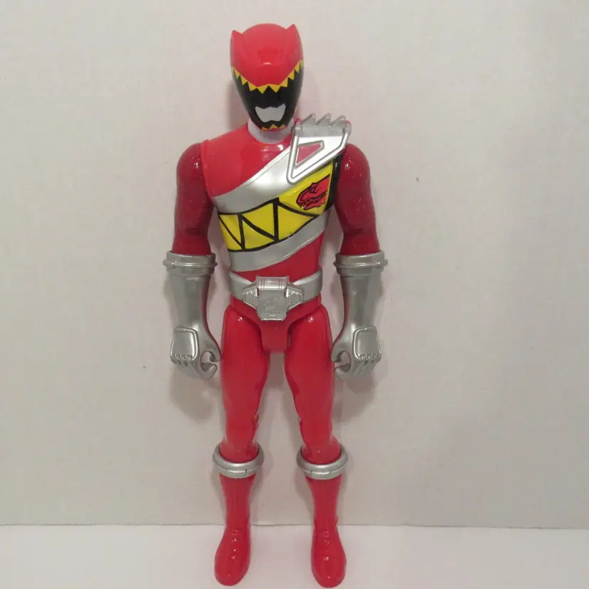 Power Rangers Dino Charge, 12 in Red Ranger Action Figure, By Bandai, 2015