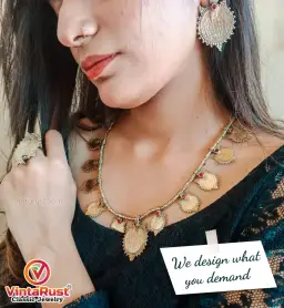 Tribal Vintage Coins Jewelry Set