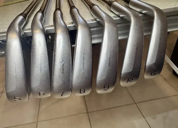 COBRA KING FORGED TEC ONE LEGNTH IRON SET 5-PW, GW Recoil ESX Graphite R-Flex RH