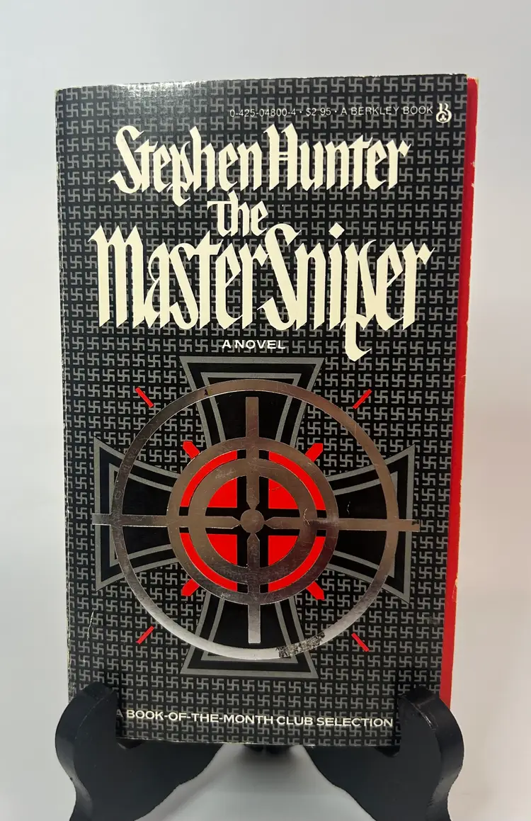 Vintage 'The Master Sniper' by Stephen Hunter Berkley Paperback Book 1981