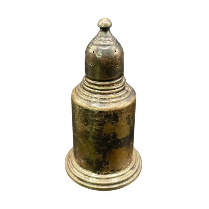 Empire Sterling Silver Weighted Single Shaker Vintage Metal Kitchenware