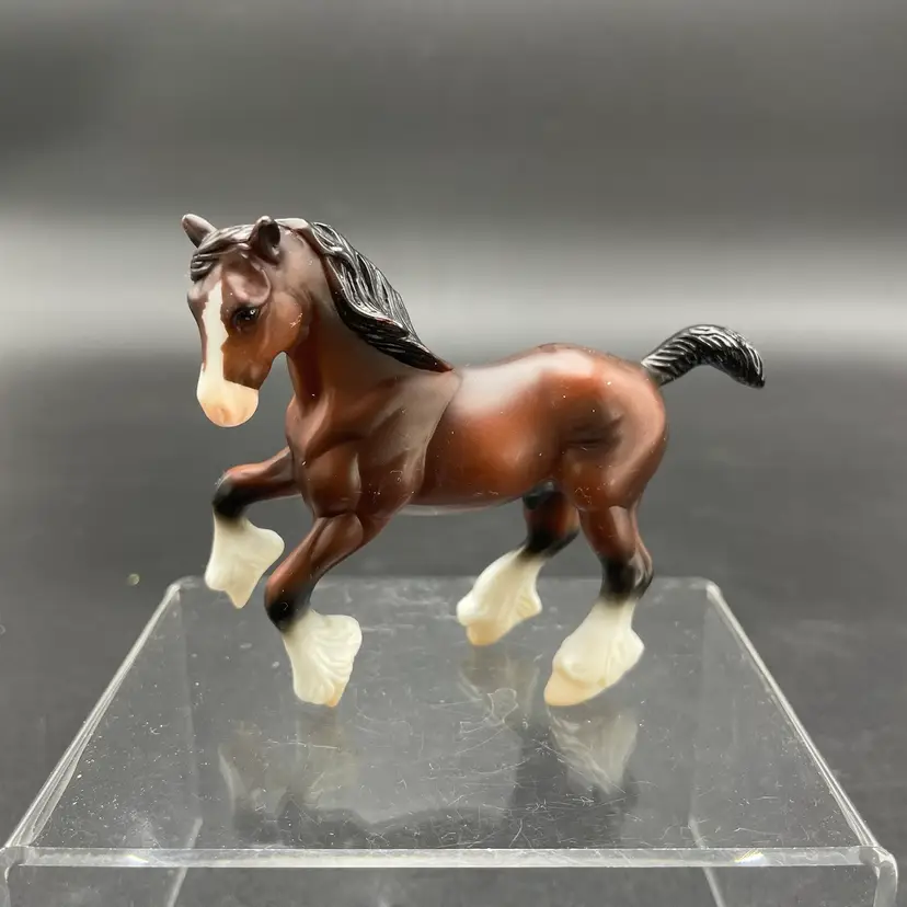 Breyer Best of British Dark Bay Clydesdale Horse 1999 Vintage Stablemates