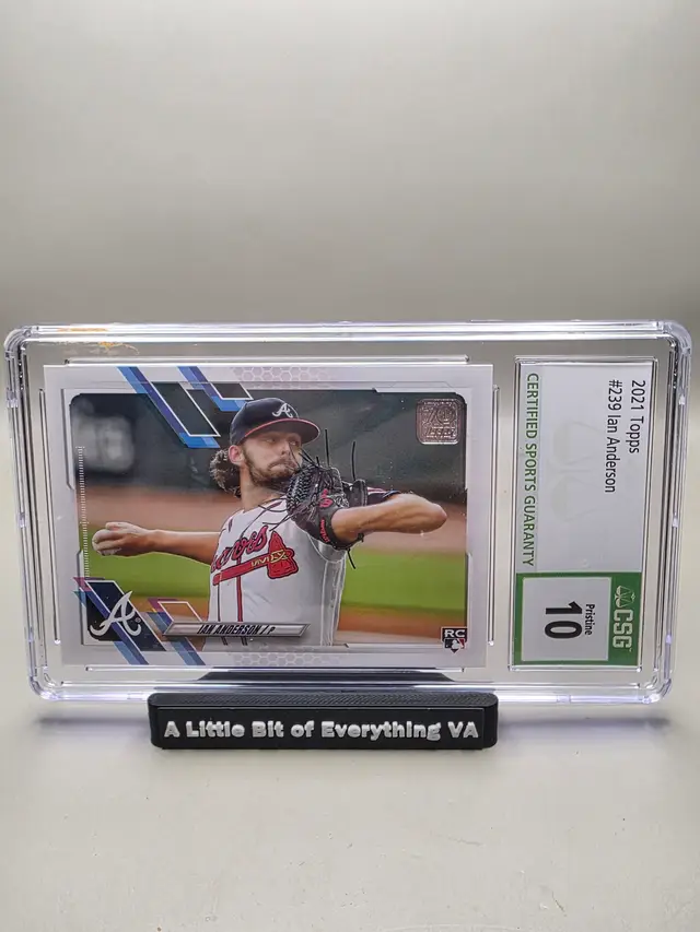Ian Anderson #239a 2021 Topps CSG 10