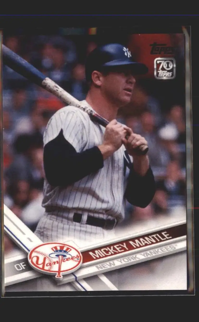 2021 Topps x Mickey Mantle #MM46 Mickey Mantle - (137) - New York Yankees
