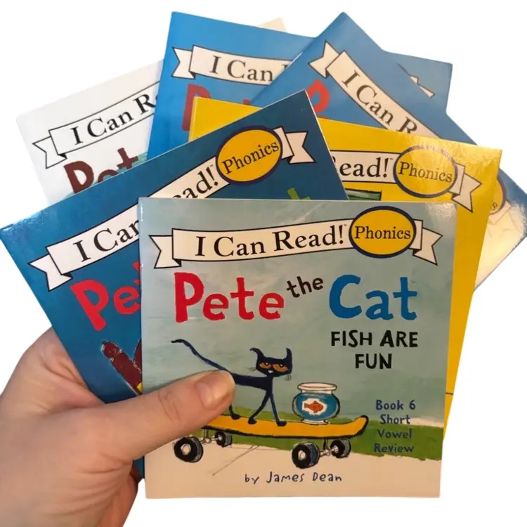6 Small Pete The Cat Phonic Readers