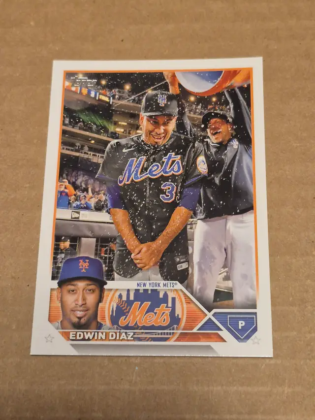 Edwin Diaz 2023 Topps Golden Mirror SSP #482 Mets
