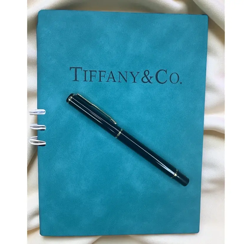 Tiffany & Co Teal Notebook
