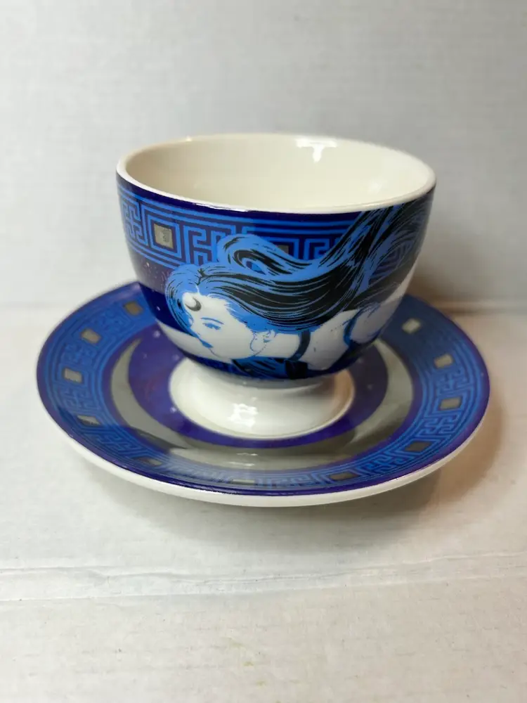 Illumicrate Nyx Goddess Of Night Collectible Tea Cup and Saucer
